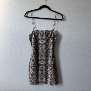 Fashion Nova Snakeskin dress